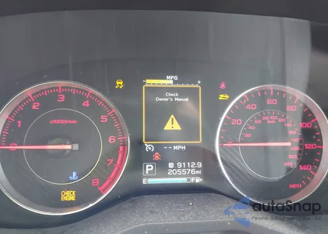 2017 Subaru Impreza 2.0I Sport из США, поврежденный, VIN 4S3GTAL63H3719099